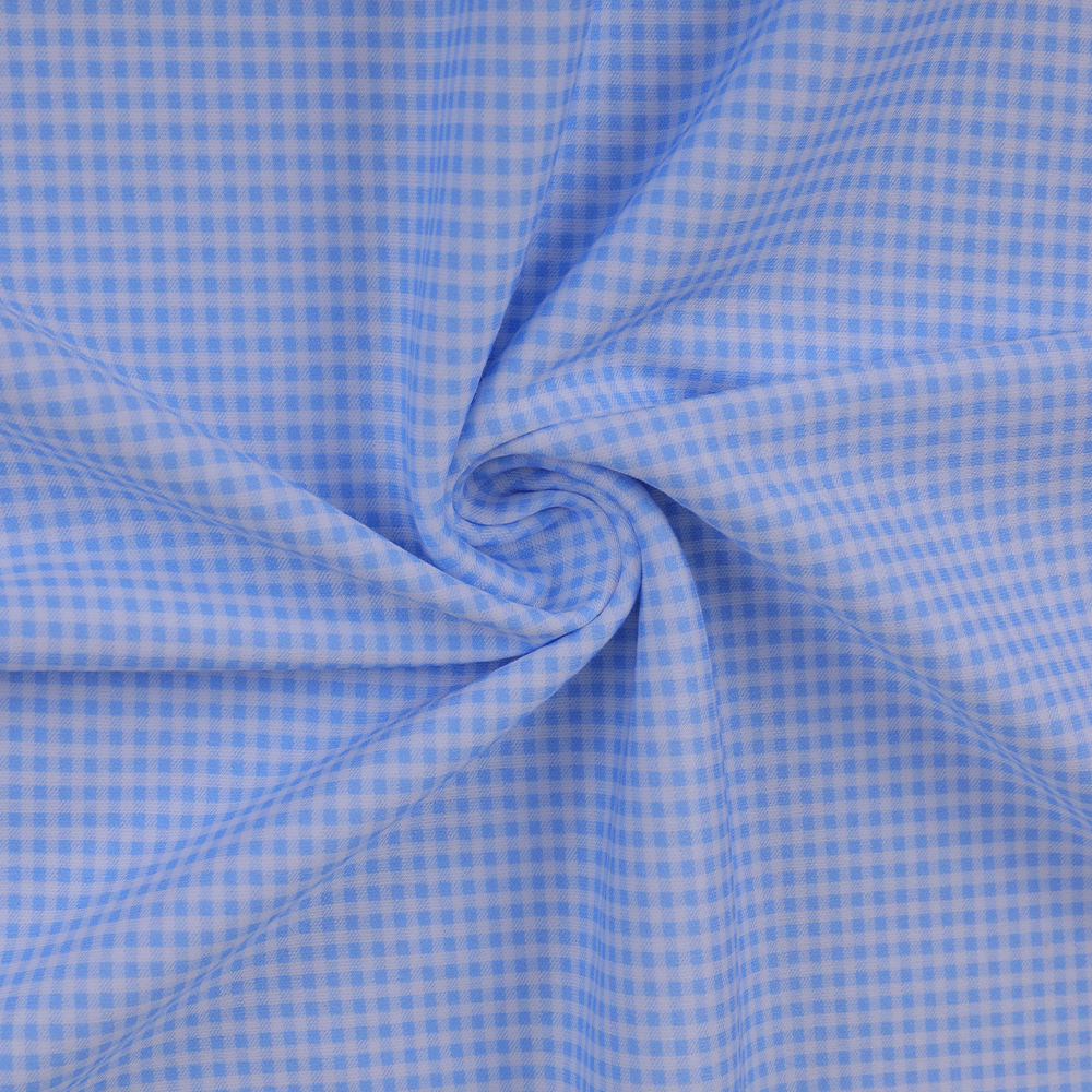 Digitálna tlač priedušnej životného prostredia Plaid Cotton Triktily
