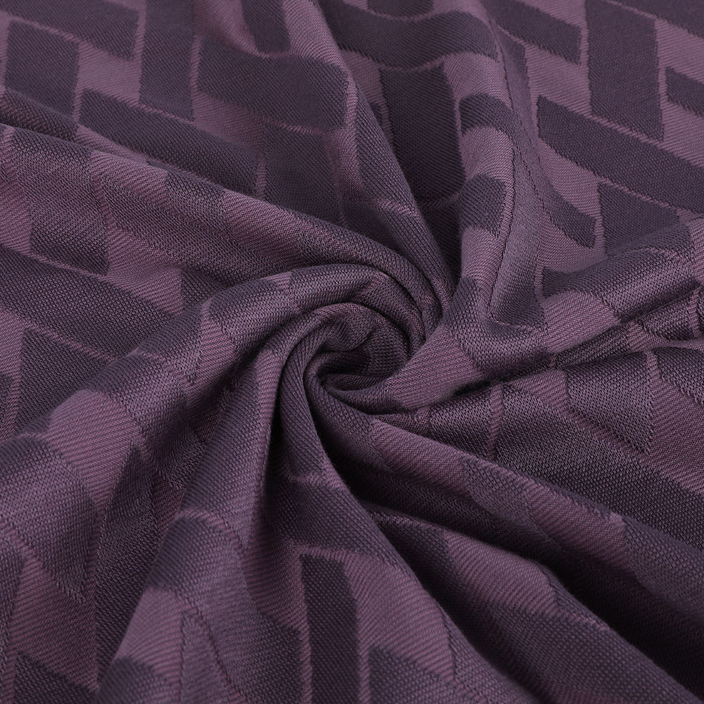 Ekologicky priateľská k jednotlivému Jacquard Loop Prenesie priedušné 10/90 Mulberry hodvábna bavlnená tkanina