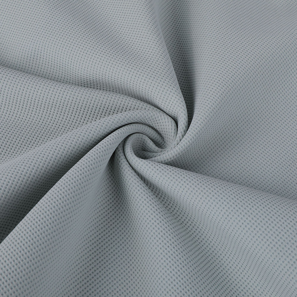 Anti-svagujúca vonkajšia absorpcia vlhkosti a rýchle vyschnutie voľného času športový polyester Double Jacquard Leisure tkanina